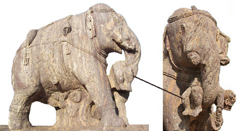 Konark Figure - Elephant