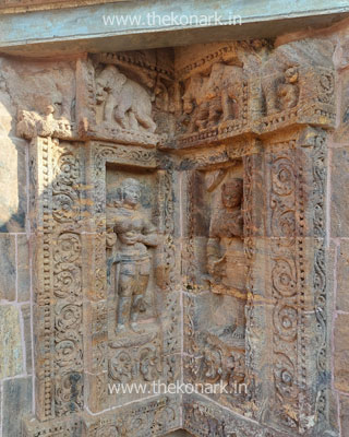 Inner wall of Chhayadevi Temple