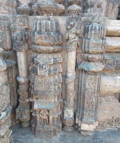Outer wall of Chhayadevi Temple