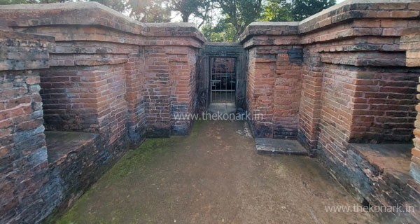 Inner wall of Vaishnava Temple