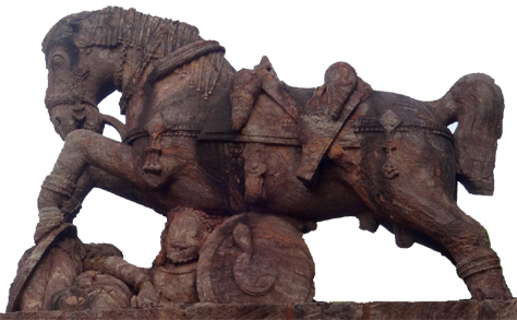 2020 - View from right side of the right side Konark war horse